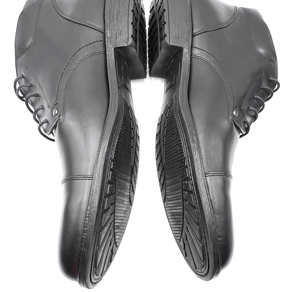 Mario Hernandez Capped Toe Leather Boots View 4